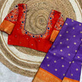 Semi Gadwal family outfits by Arhas Couture