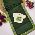 Kids Chinnon saree – colour 1 – Arhas Couture