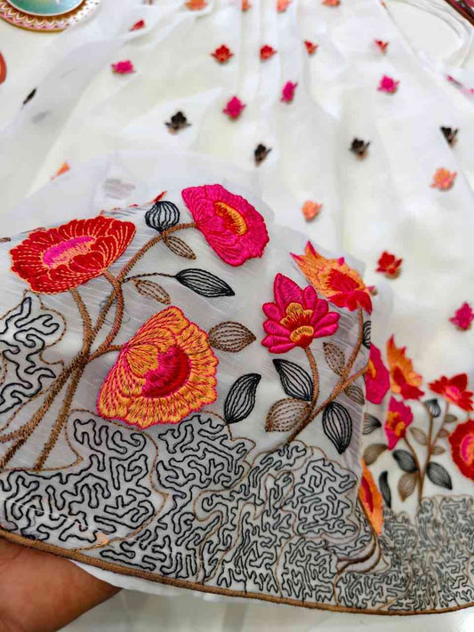 Kid's Silk Blend Lehenga