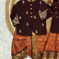 Semi Gadwal family outfit – men kurta – Arhas Couture