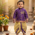 Semi Kanchi family outfit – colour 3 – Arhas Couture