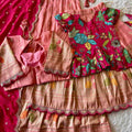 Tissue silk family outfits by Arhas Couture