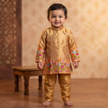 Multicolour Banarasi Silk Family Outfits