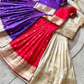 Kid's Soft Paithani Silk Gowns