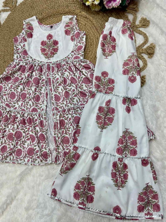 Kid's Cotton Sharara Sets
