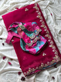 Tissue Silk Sequence Saree