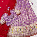 Paithani Tissue Silk Lehengas