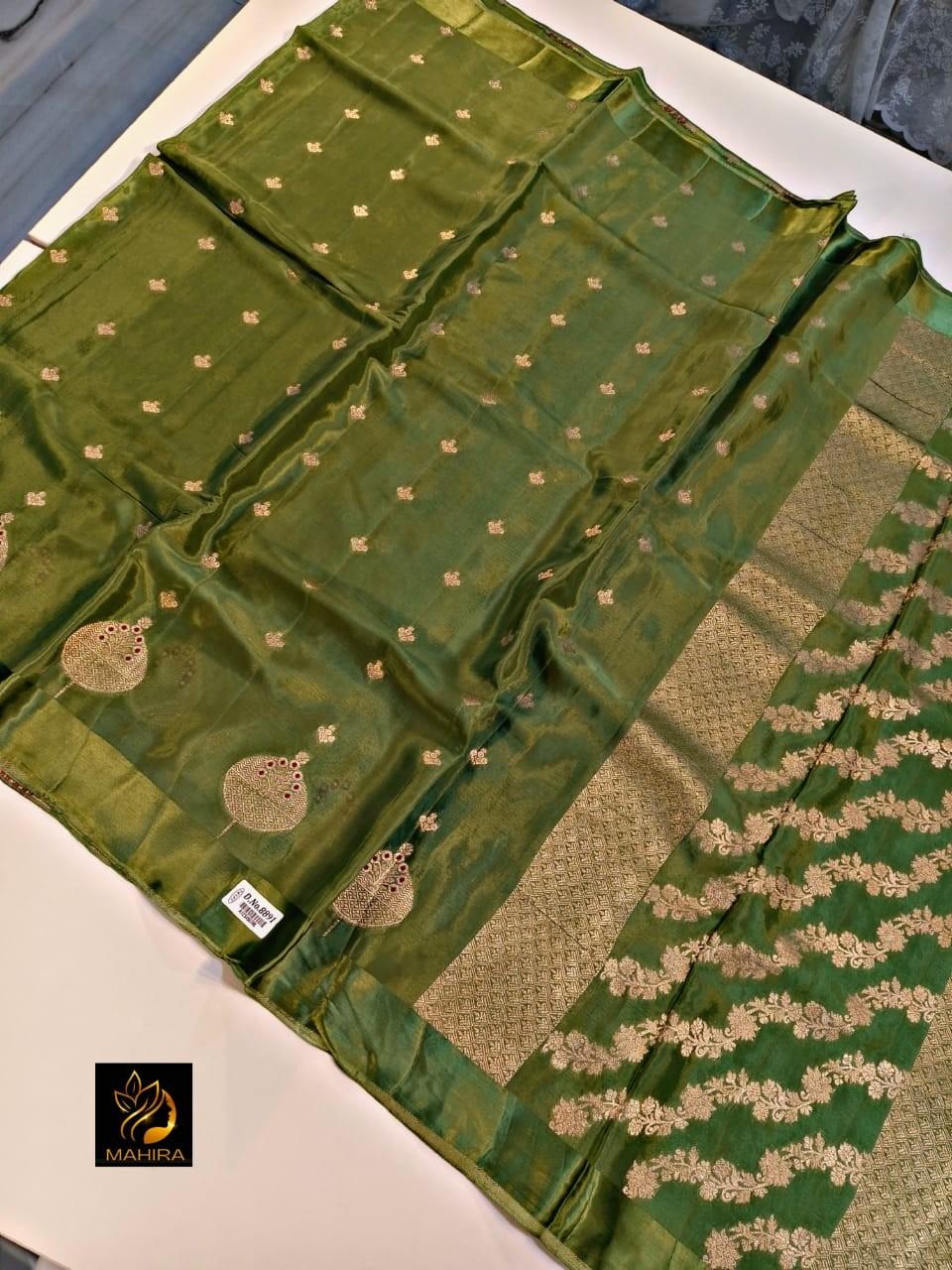 Banarasi Semi Katan Sarees