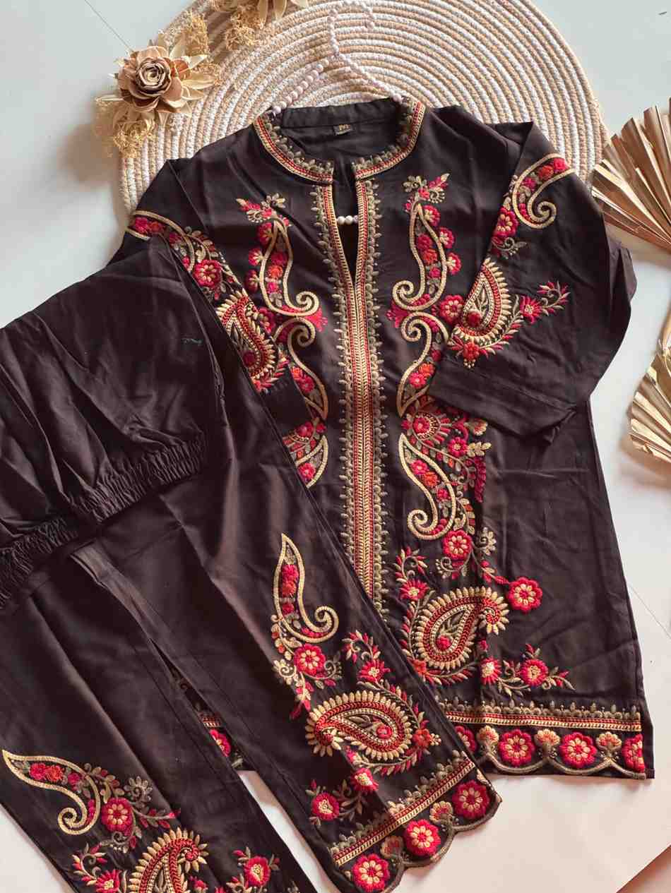 Fancy Roman silk co-ord set – colour 3 – Arhas Couture