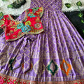 Kids Viscose silk lehengas by Arhas Couture