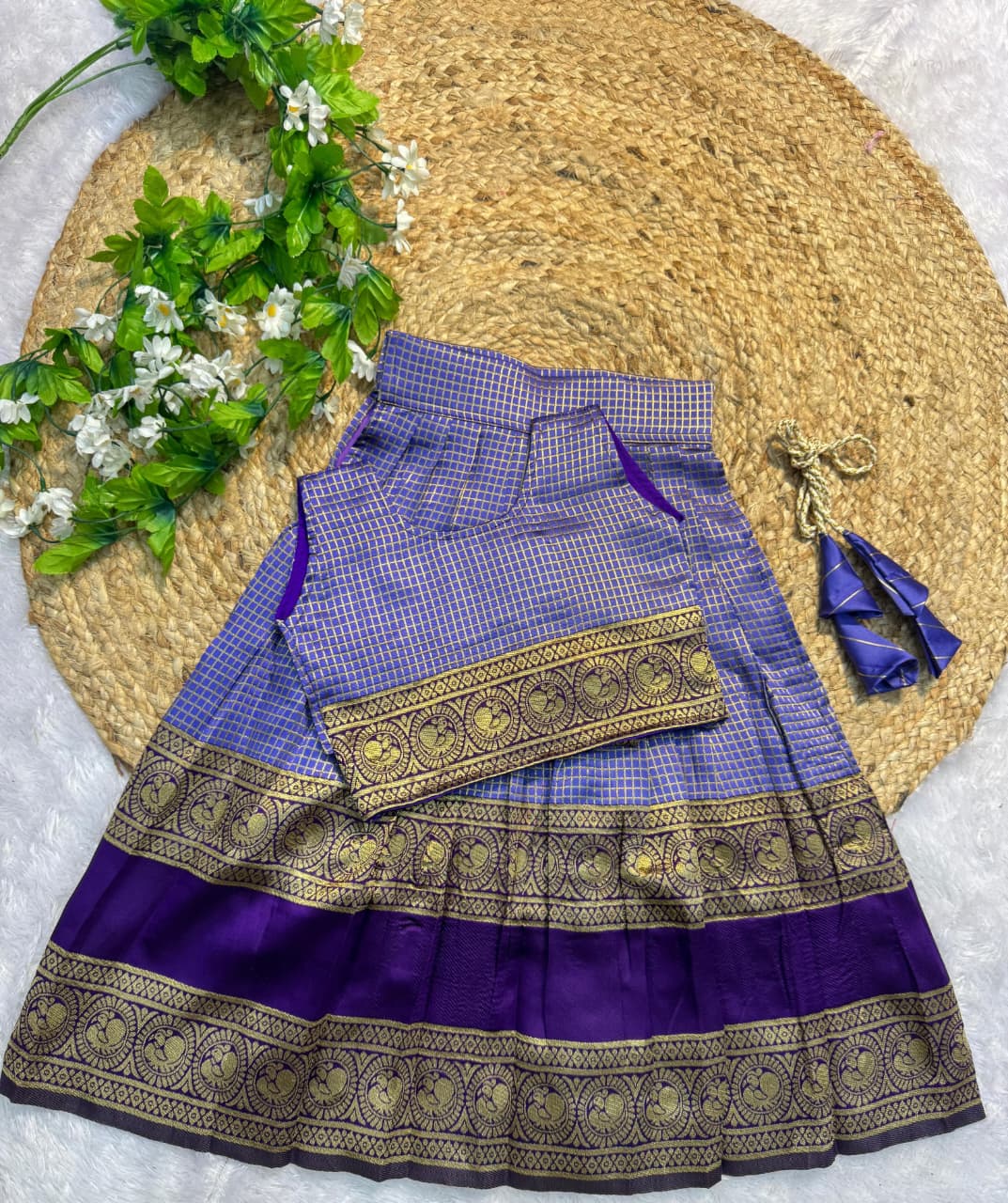 Kid's Silk Lehengas