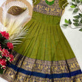 Kid's Narayanpet Silk Gowns