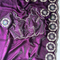 Space Silk Sequence Sarees
