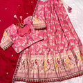 Paithani Tissue Silk Lehengas
