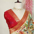 Fancy Munga silk saree – colour 3 – Arhas Couture