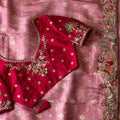 Fancy Dola silk saree – colour 3 – Arhas Couture