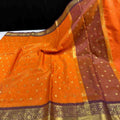 Kids semi Kanchi silk gown by Arhas Couture
