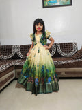 Kid's Pure Silk Kalamkari Gowns