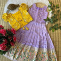 Kid’s Russian Dola Silk Lehengas