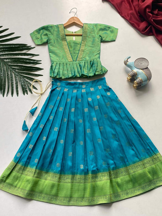 Kid's Soft Silk Lehengas