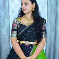 Banarasi silk family outfits by Arhas Couture