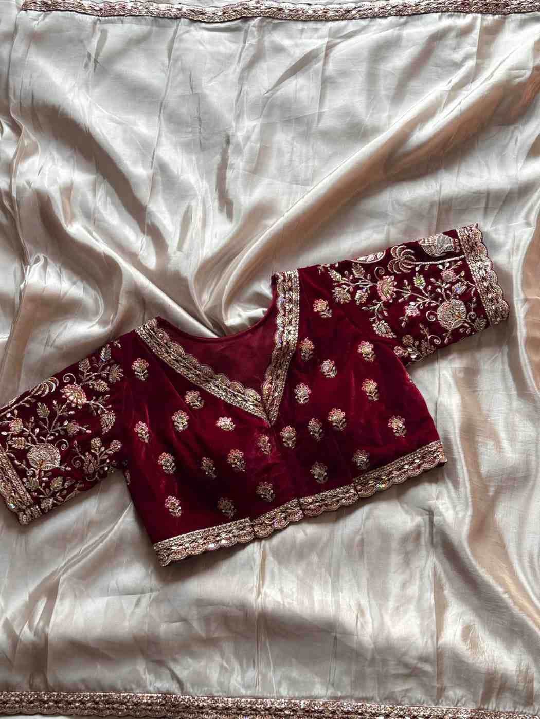 Fancy Uppada silk saree – colour view – Arhas Couture