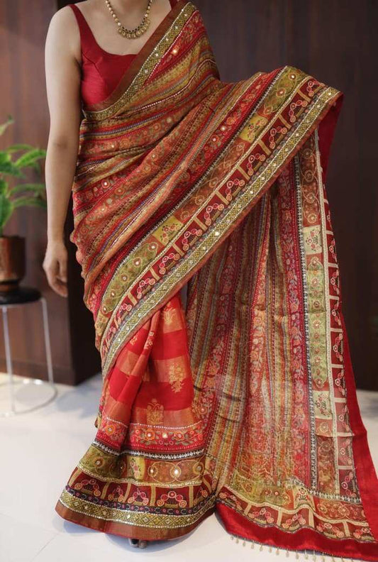 Pure Tissue Silk Saree