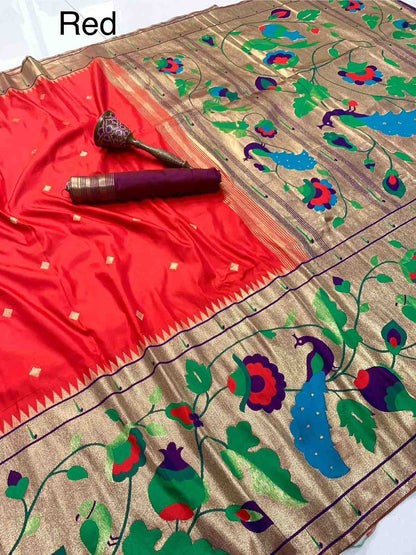 Kanjeevaram Paithani Silk Sarees