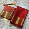 Fancy Banarasi katan tissue silk saree – Arhas Couture