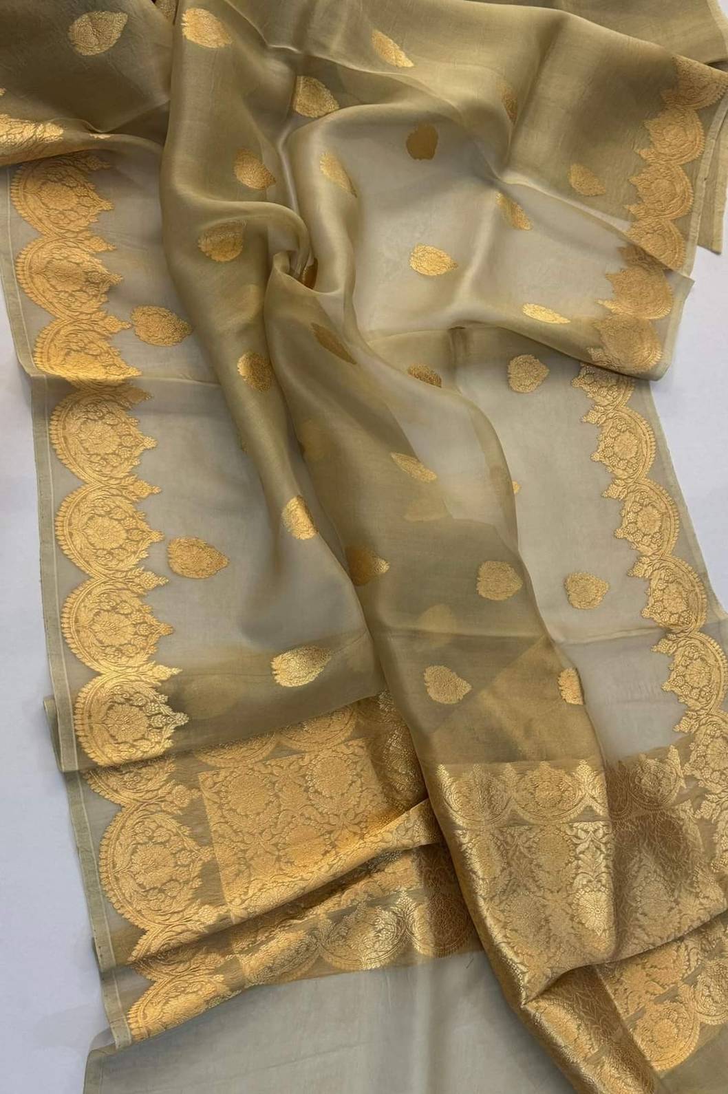 Banarasi Kora Organza Sarees