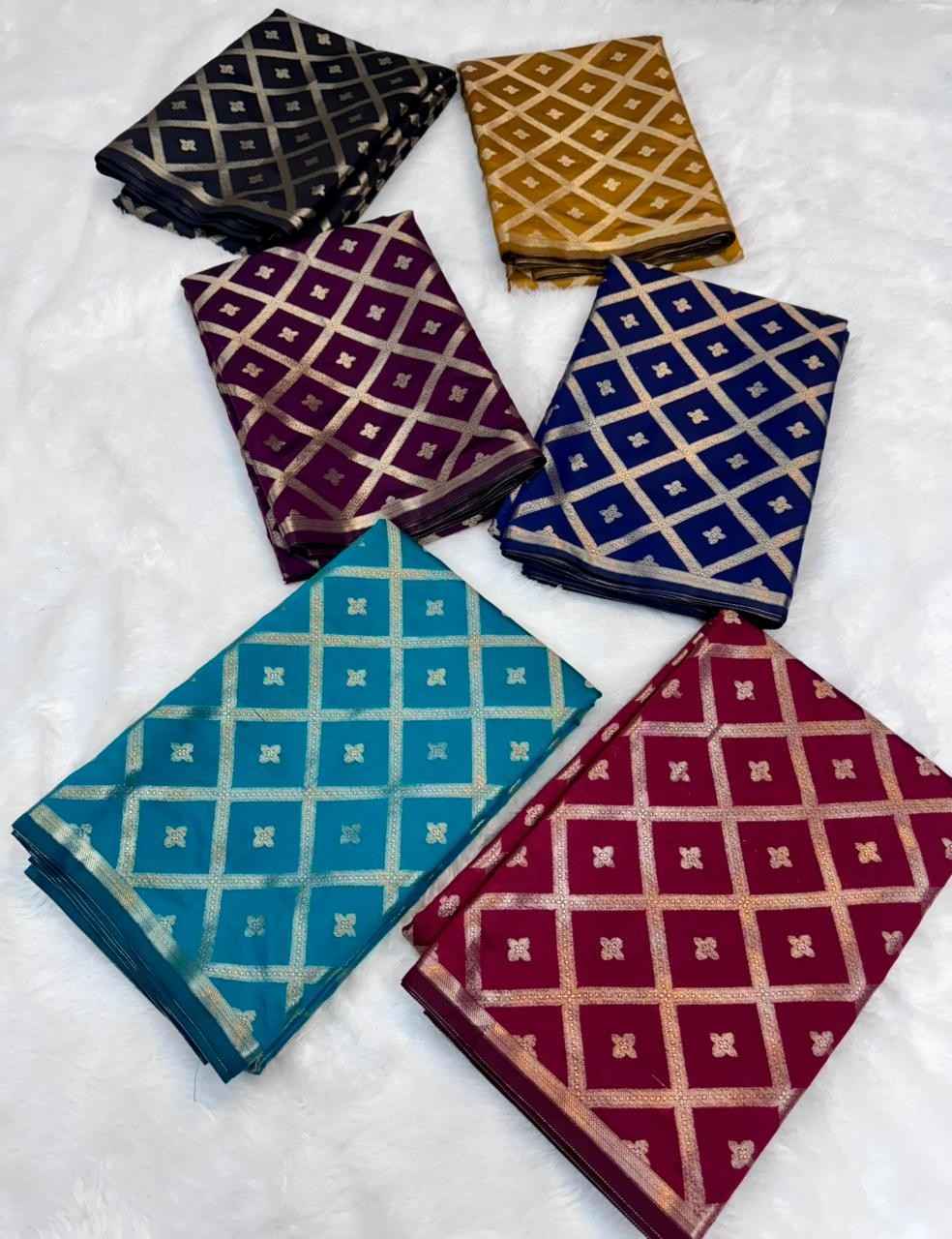 Banarasi Tapeta Soft Silk Sarees