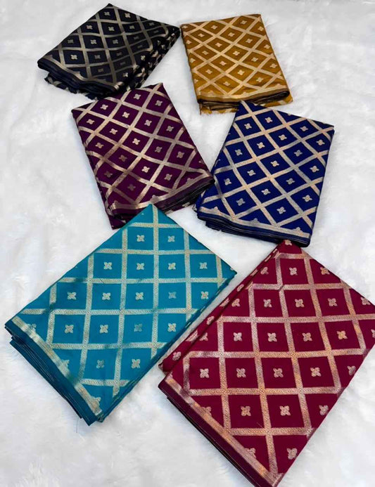 Banarasi Tapeta Soft Silk Sarees