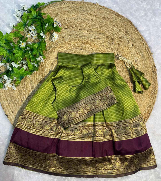 Kid's Silk Lehengas