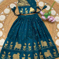 Kid's Banarasi Pichwai Lehengas