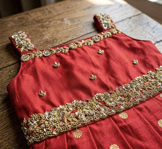 Semi silk family outfit – colour 1 – Arhas Couture