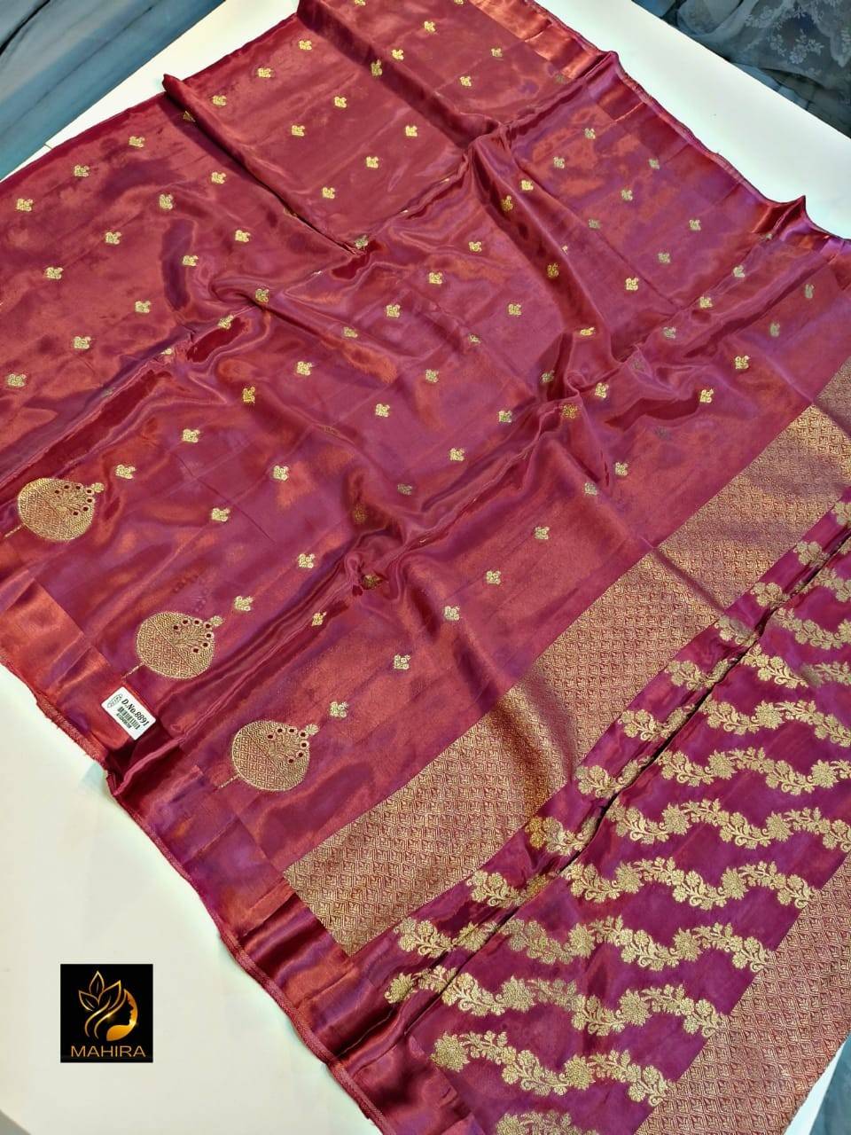 Banarasi Semi Katan Sarees