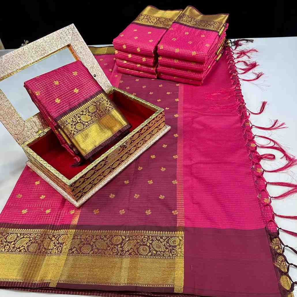 Semi Gadwal Silk Sarees