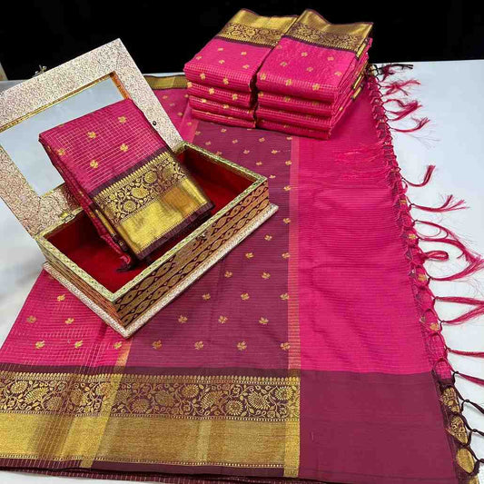 Semi Gadwal Silk Sarees