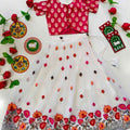 Kid's Silk Blend Lehenga