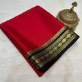 Fancy Mysore silk saree – colour view – Arhas Couture
