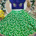 Kid's Viscose Silk Lehengas