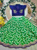 Kid's Viscose Silk Lehengas