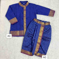 AC's soft silk family outfits by Arhas Couture