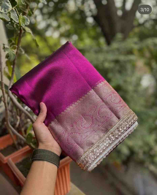 Banarasi Tissue Silk Sarees Demo