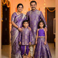AC's Banarasi Semi Silk Family Outfits