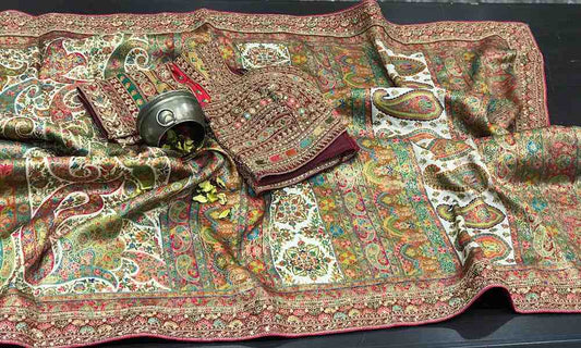 Fancy Kanni silk saree – colour 2 – Arhas Couture