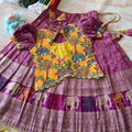 Kid's Tissue Lehengas