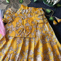 Kids Kalamkari Kota checks lehengas by Arhas Couture