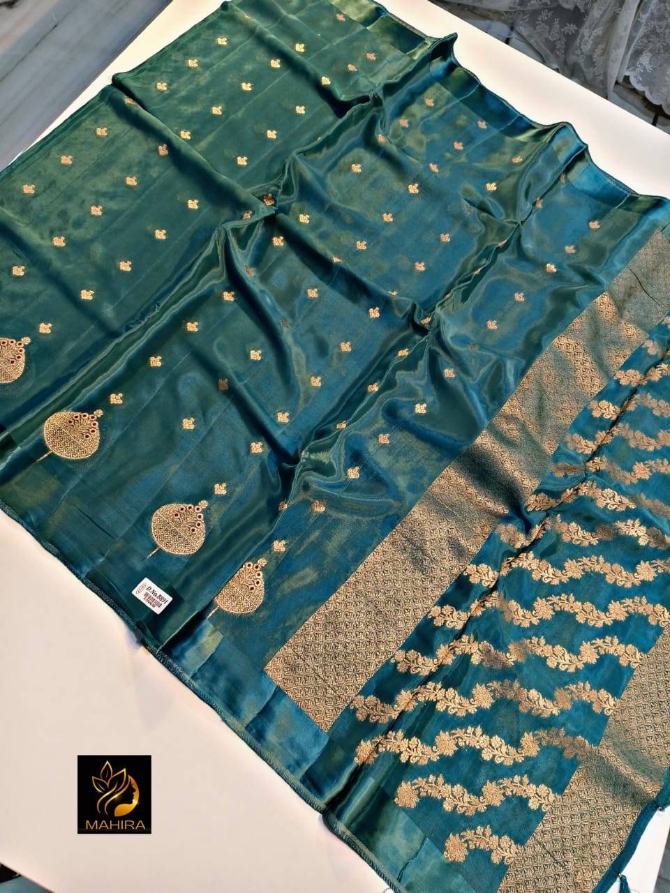 Banarasi Semi Katan Sarees