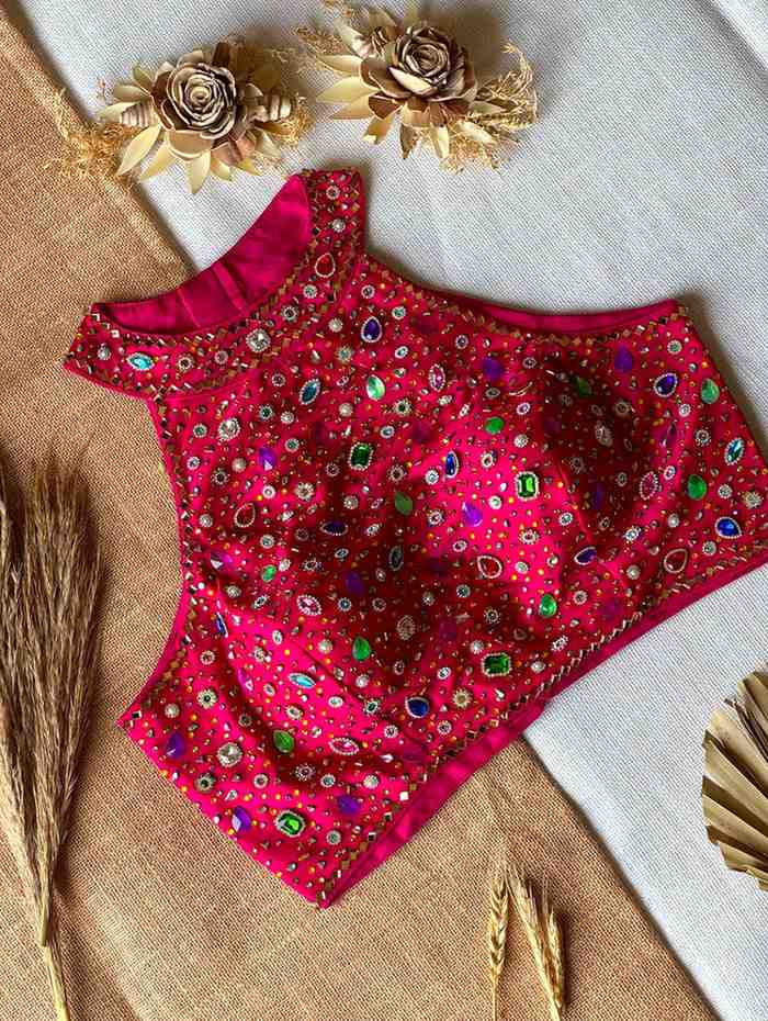 Multicolour Stone Bead Blouses